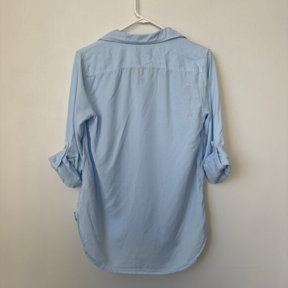 Aritzia Babaton Utility Shirt Blue Size XS - Picture 2 of 5